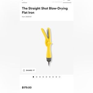 Drybar The Straight Shot Blow-Drying Flat Iron
